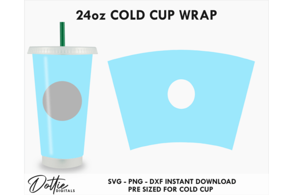 Cold Cup Template SVG 24oz Review