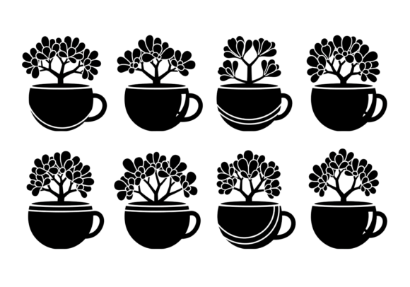 Cute Coffee Cup Tree SVG Bundle Review