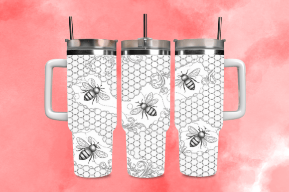 Elegant Honeycomb Tumbler Wrap SVG Review