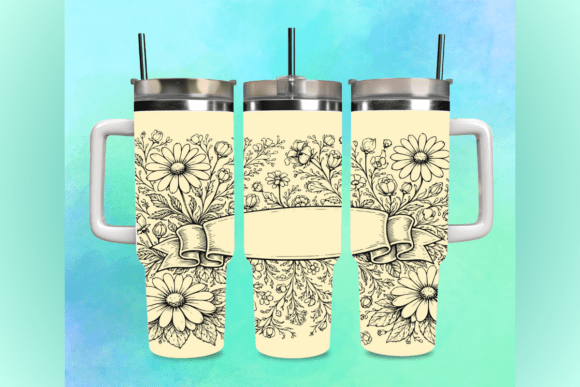 Elegant Wildflower Tumbler Wrap SVG Review