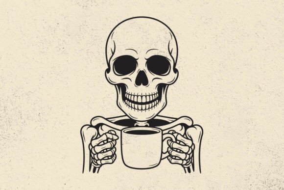 Halloween SVG, Skull SVG, Coffee SVG Review