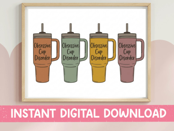 Obsessive Cup Disorder SVG PNG Review
